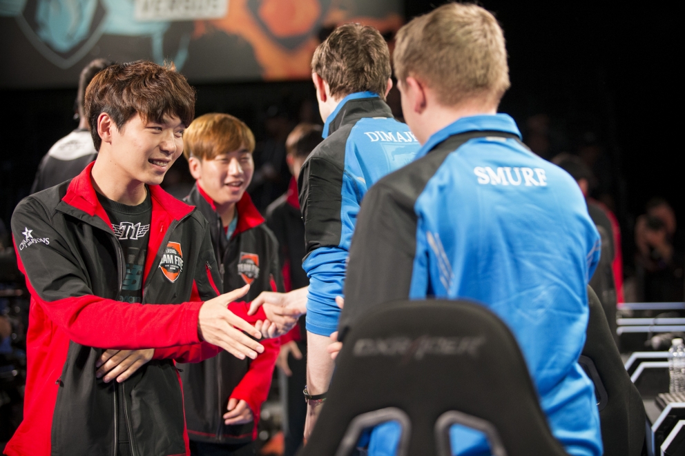 Then the LPL picked up another 100 points for Team Ice after defeating the LMS All-Stars. Then the LPL picked up another 100 points for Team Ice after defeating the LMS All-Stars.